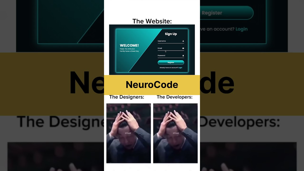 Modern Login Form UI Design 🔐 | HTML CSS Login Page | #htmlcss #coding #portfoliowebsite