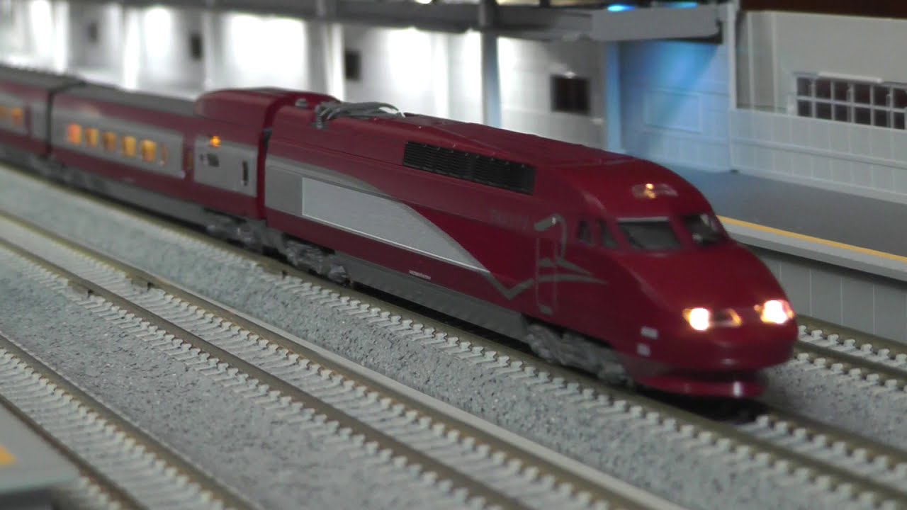 KATO LEMKE  Thalys PBA N scale  Échelle N