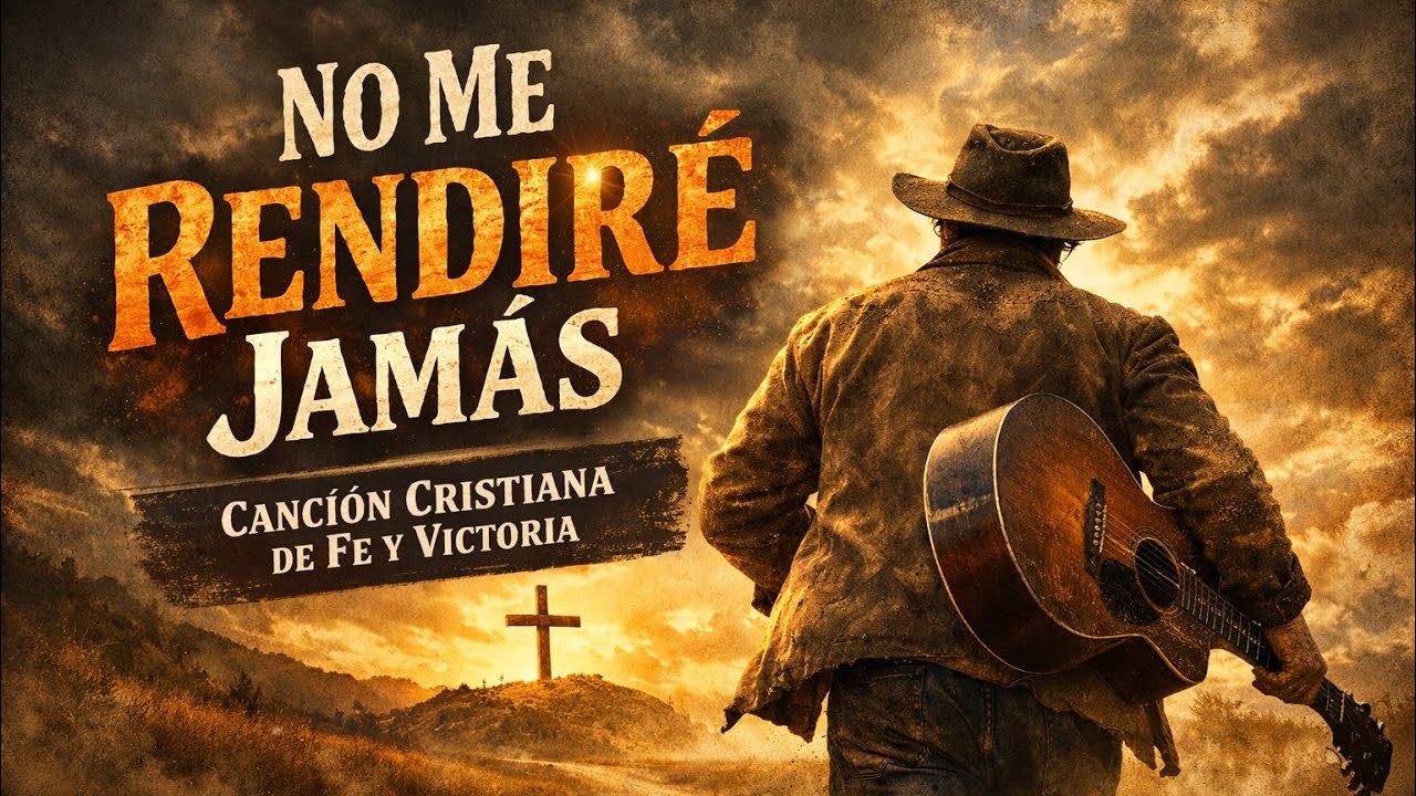 🔥 No Me Rendiré Jamás | Canción Cristiana de Fe y Victoria