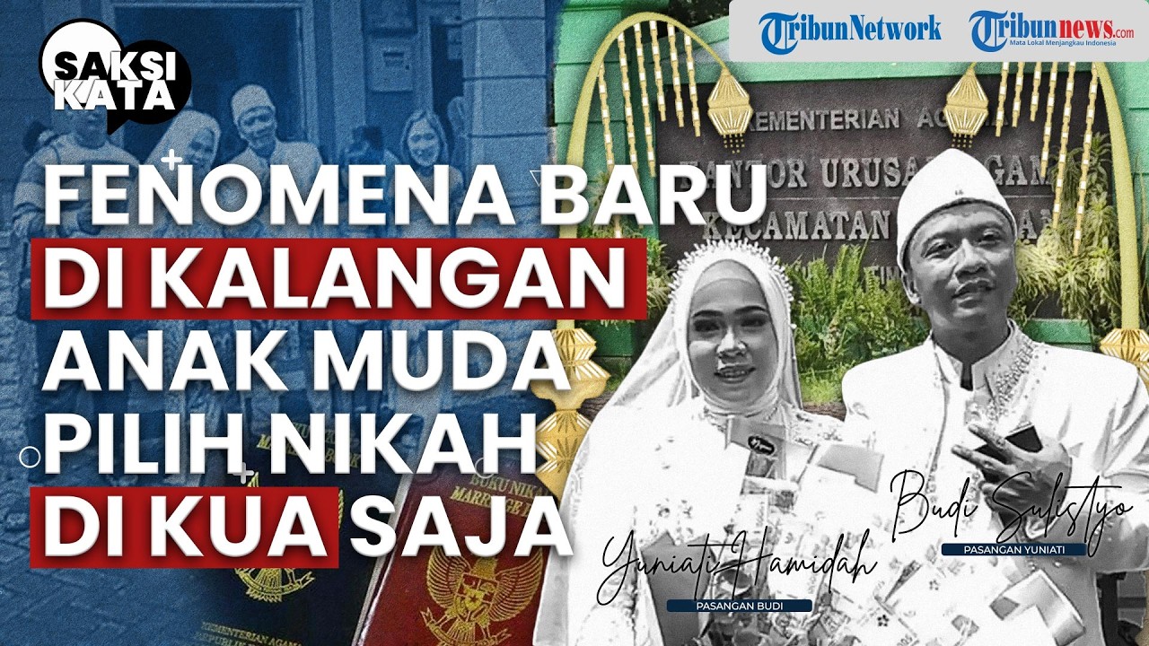 Live TikTok Jadi Jalan Jodoh, Tren Baru Nikah Cukup di KUA Kian Viral di Kalangan Gen Z #SAKSIKATA