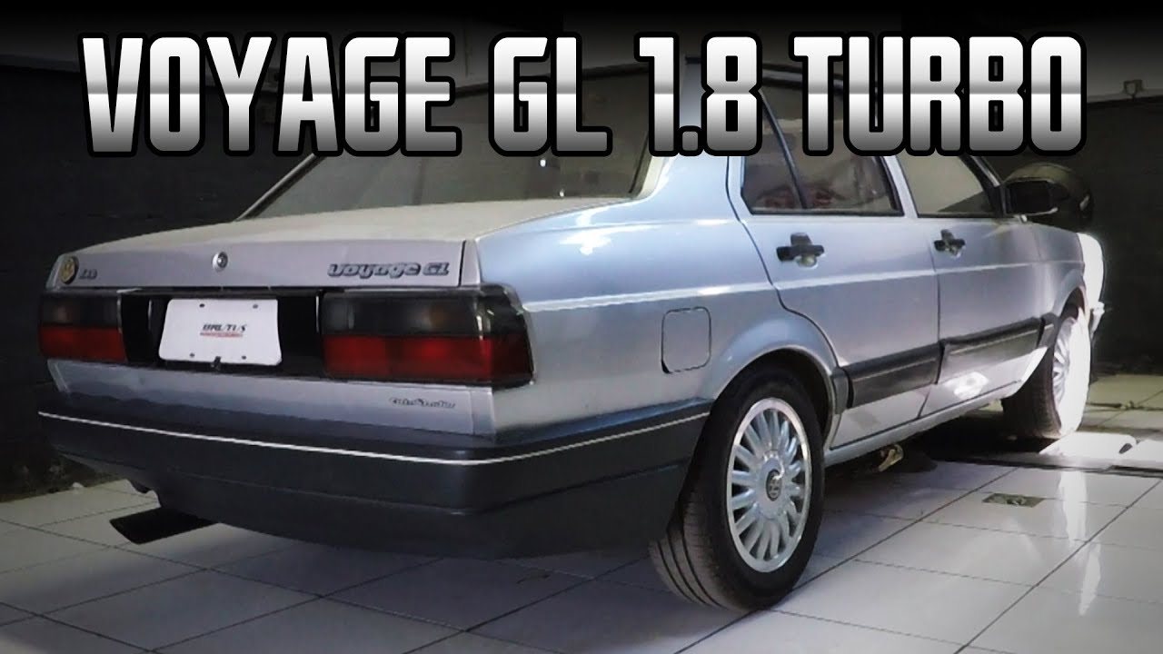 VW Voyage GL argentino 1.8 Turbo 4 portas, do carburador para injeção eletrônica