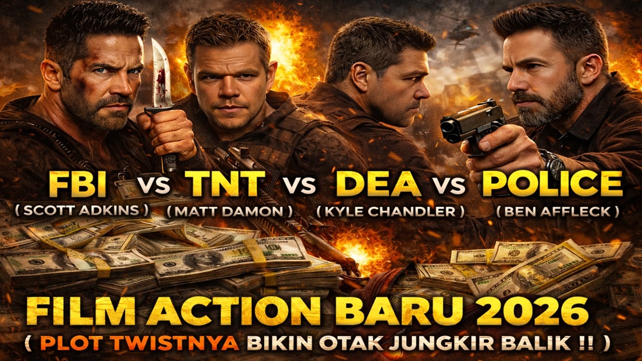 PARA PASUKAN ELITE MEMPEREBUTKAN UANG KARTEL 320 MILYAR - Alur Cerita Film Baru 2026