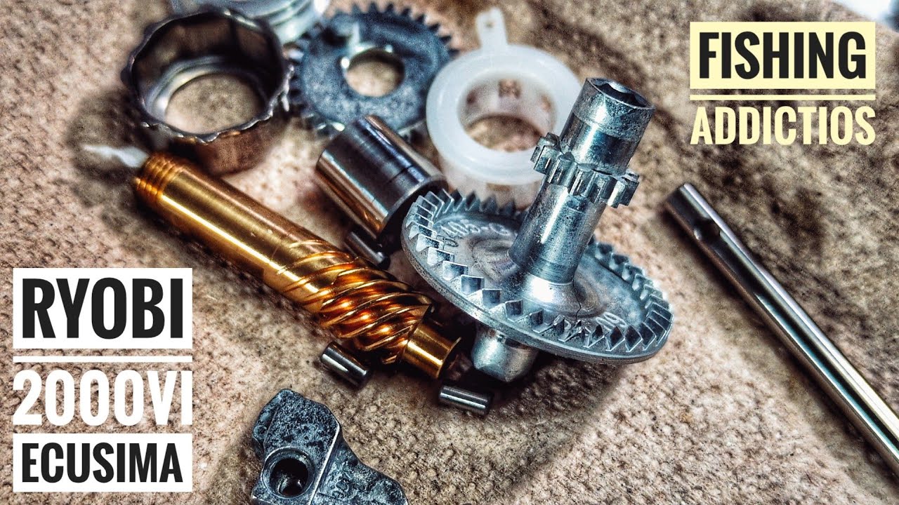 ТО котушки Ryobi Ecusima 2000VI 🔧 | Повне обслуговування | Розбір і змащування