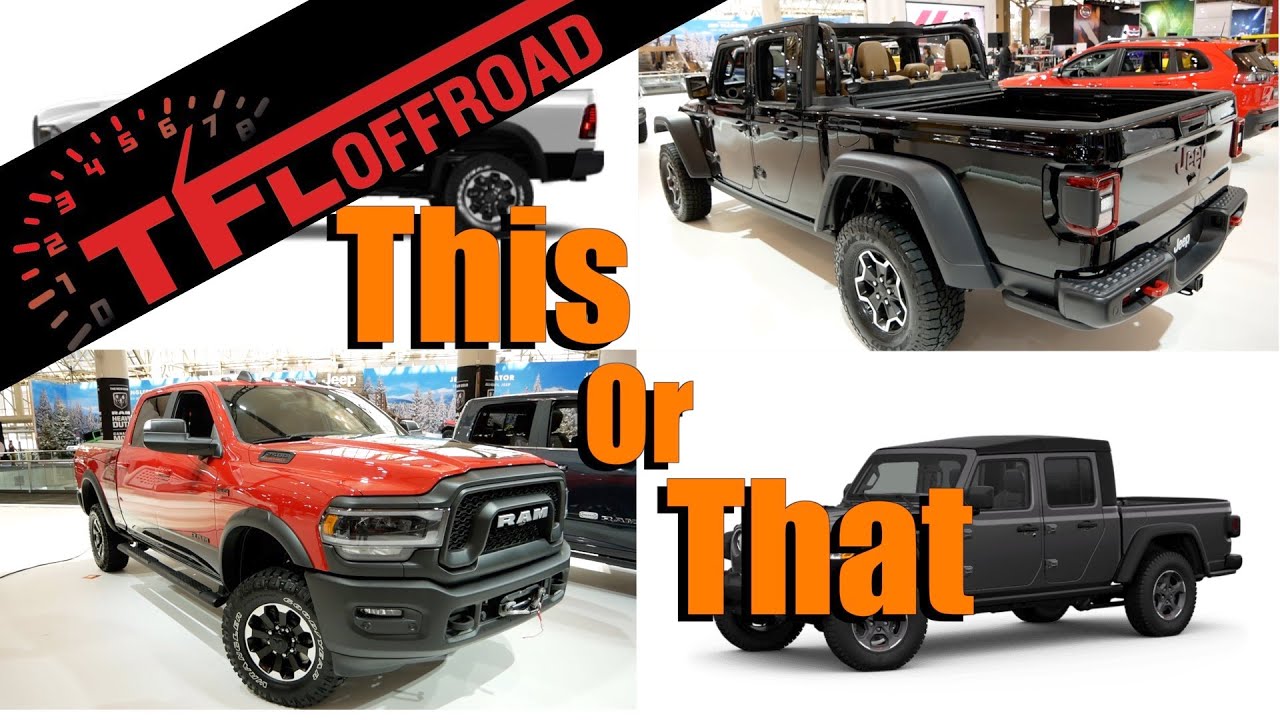 2019 Ram Power Wagon or Jeep Gladiator Rubicon | This Truck or That Ep.1
