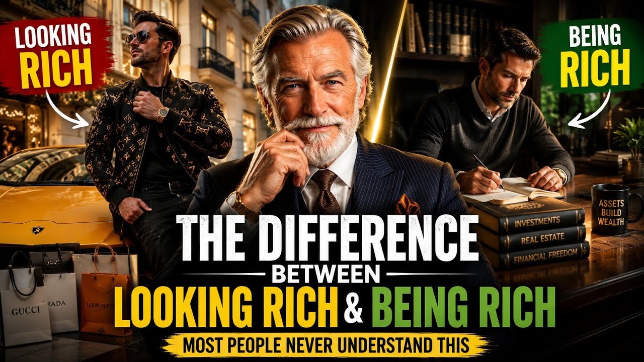 Looking Rich vs. Being Rich: Most People Get This Wrong. #wealth #billionaire 