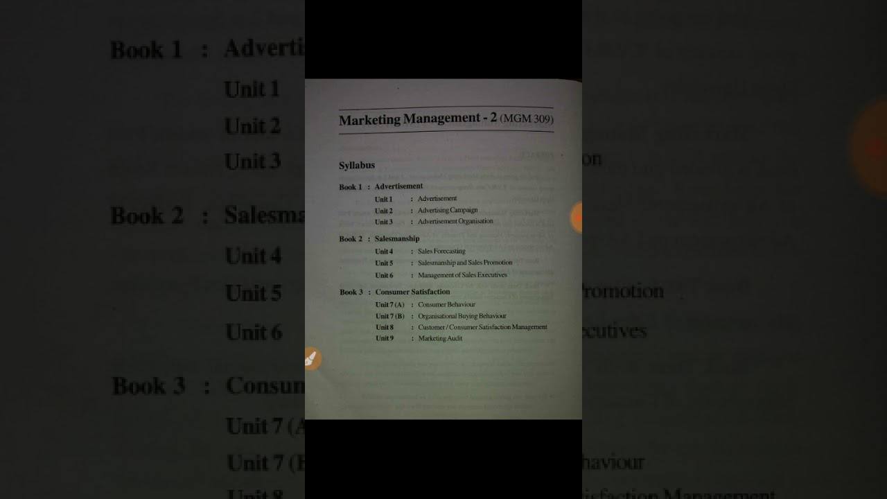 MGM 309 Marketing management part 2 important questions for exam tybcom 2018