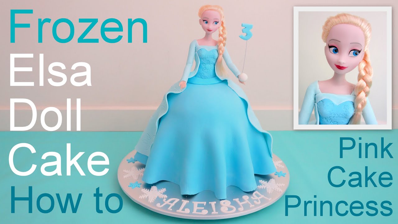 Торт «Холодное сердце» — торт в виде куклы Эльзы: как сделать от Pink Cake Princess