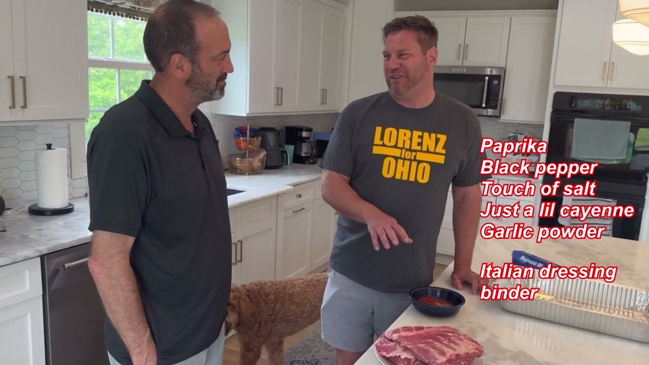 Big Green Egg Ribs with Kelly Belly & guest cook Brian Lorenz