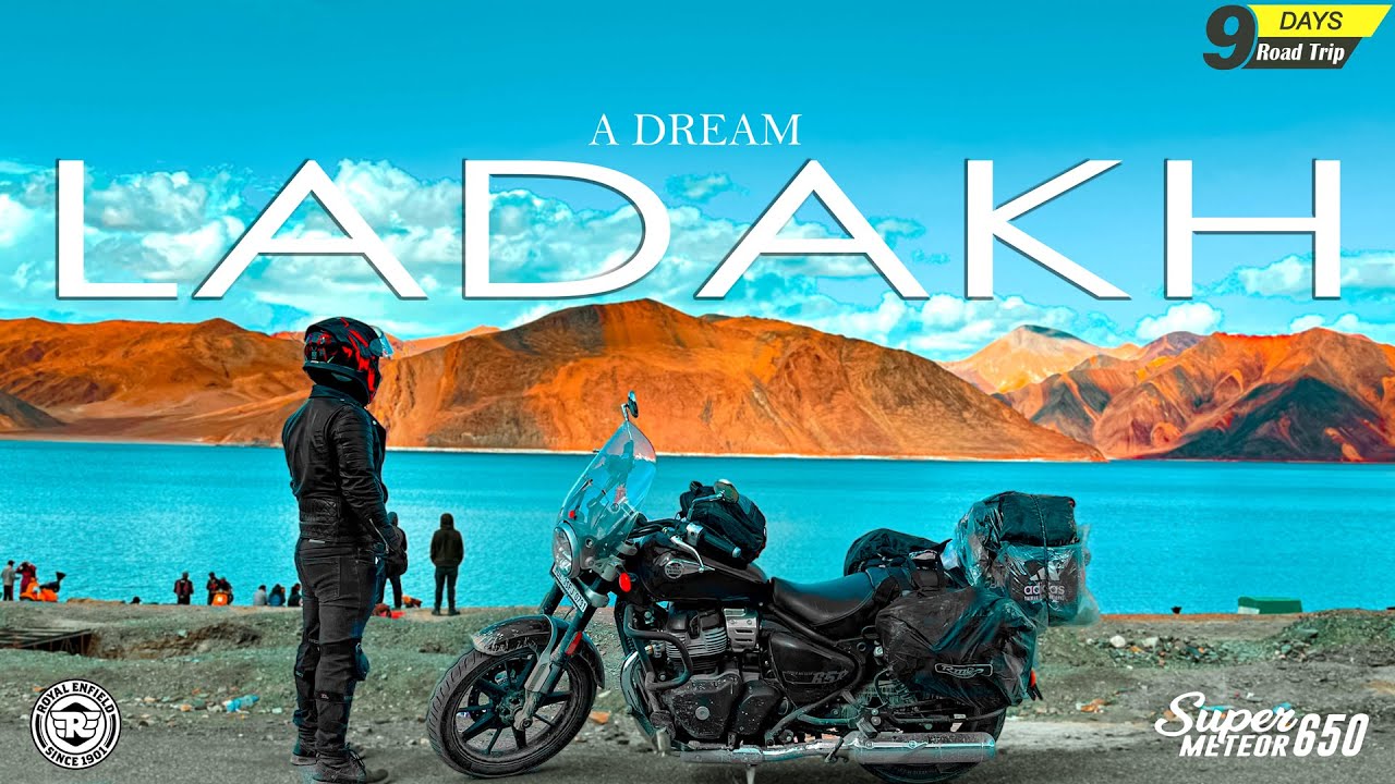 Dream Trip to Leh Ladakh❤️on Royal Enfield Super Meteor 650 & Meteor 350| Delhi-Ladakh Trip Trailer