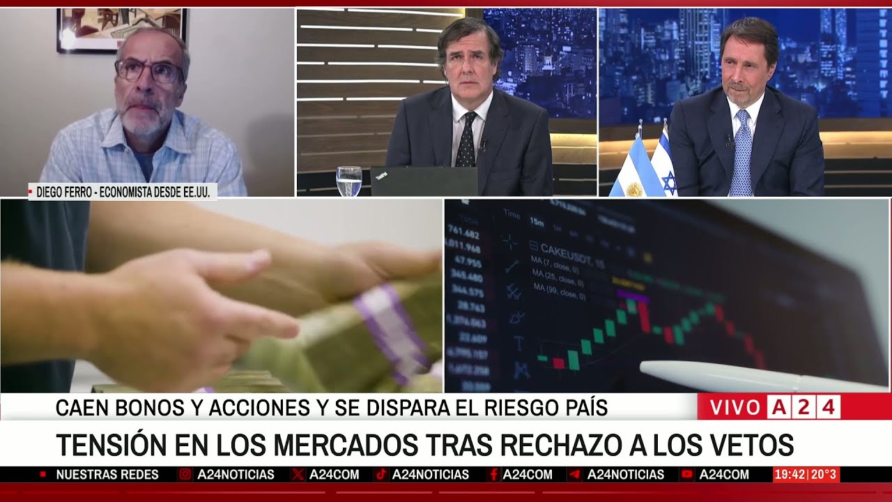 👉DEBATE POR LA ECONOMÍA: TENSIÓN EN LOS MERCADOS TRAS EL RECHAZO A LOS VETOS