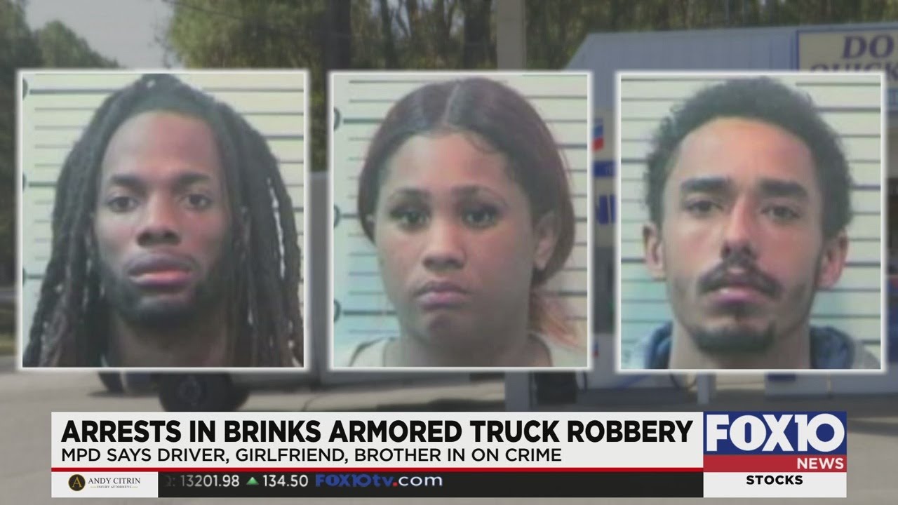 Arrests made in Brinks armored truck robbery
