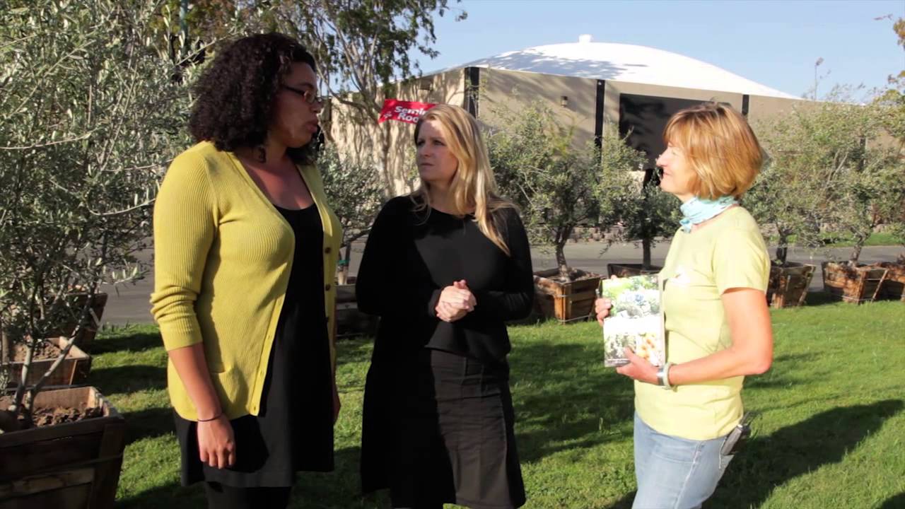 Leslie Bennet and Stefani Bittner at the San Francisco Flower & Garden Show 2013