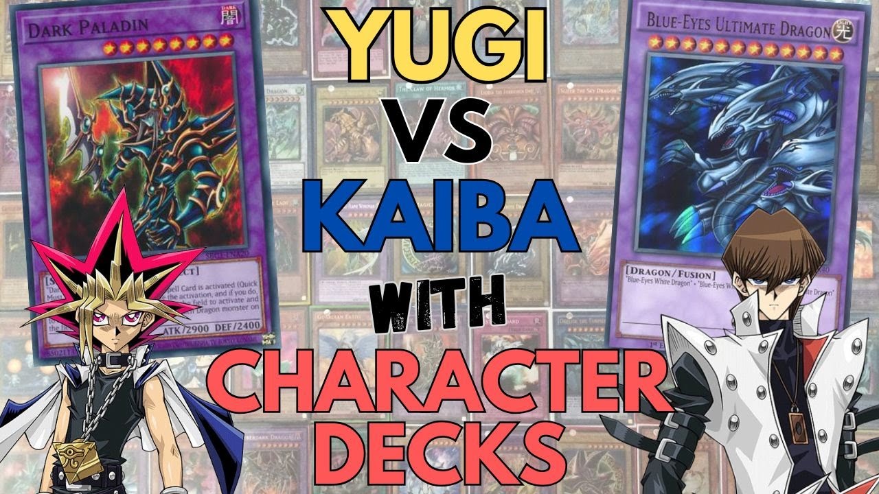 Ultimate Yugi VS Kaiba Yu-Gi-Oh Character Deck Duel