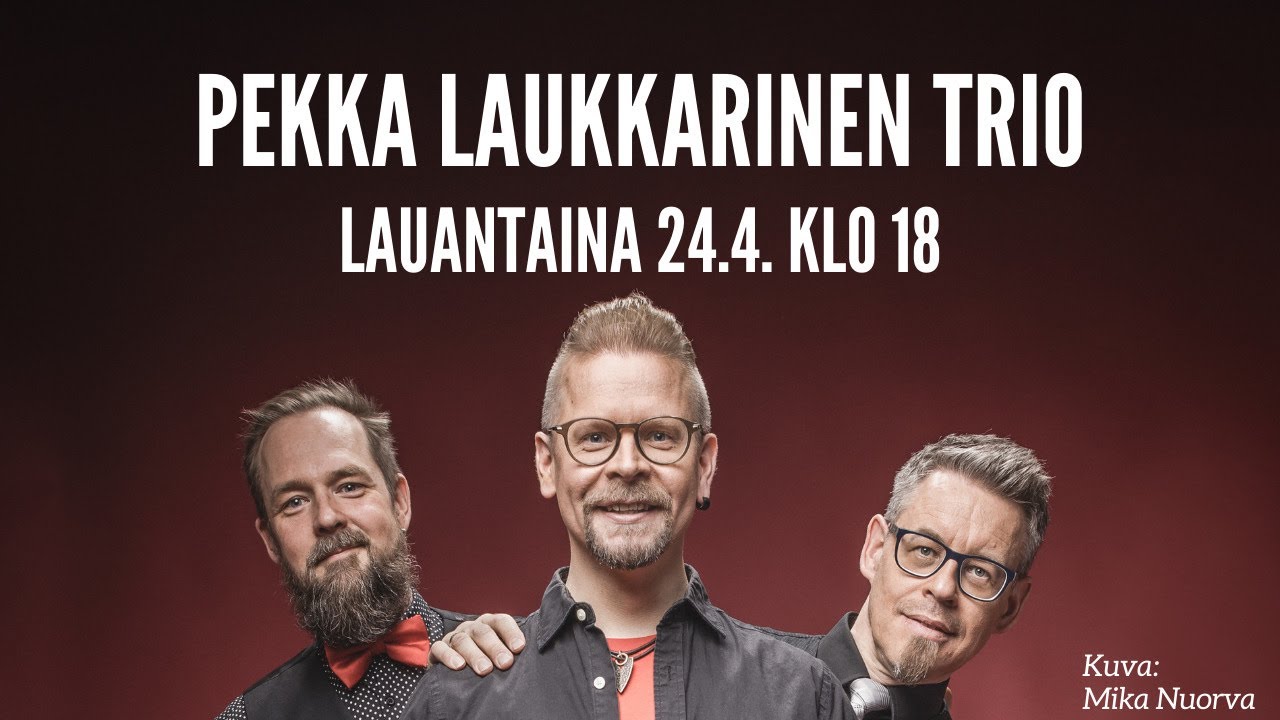 Pekka Laukkarinen Trio live @ Betania