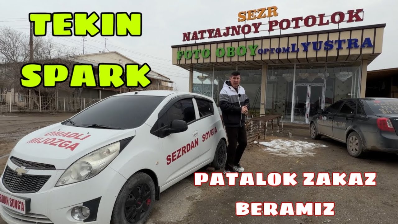 TEKIN SPARKA KOSHILIB YANA BIR AKSIYA KOSHILDI 