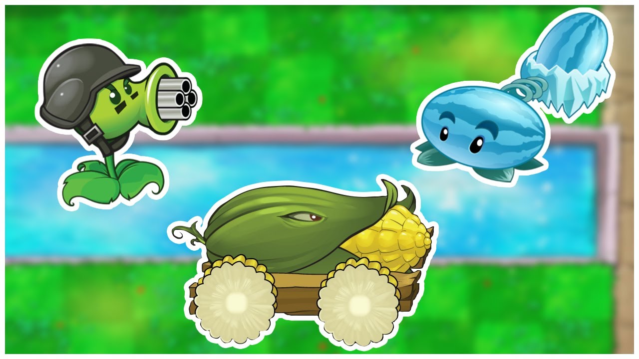 Upgraded Plants Challenge | Plants VS Zombies