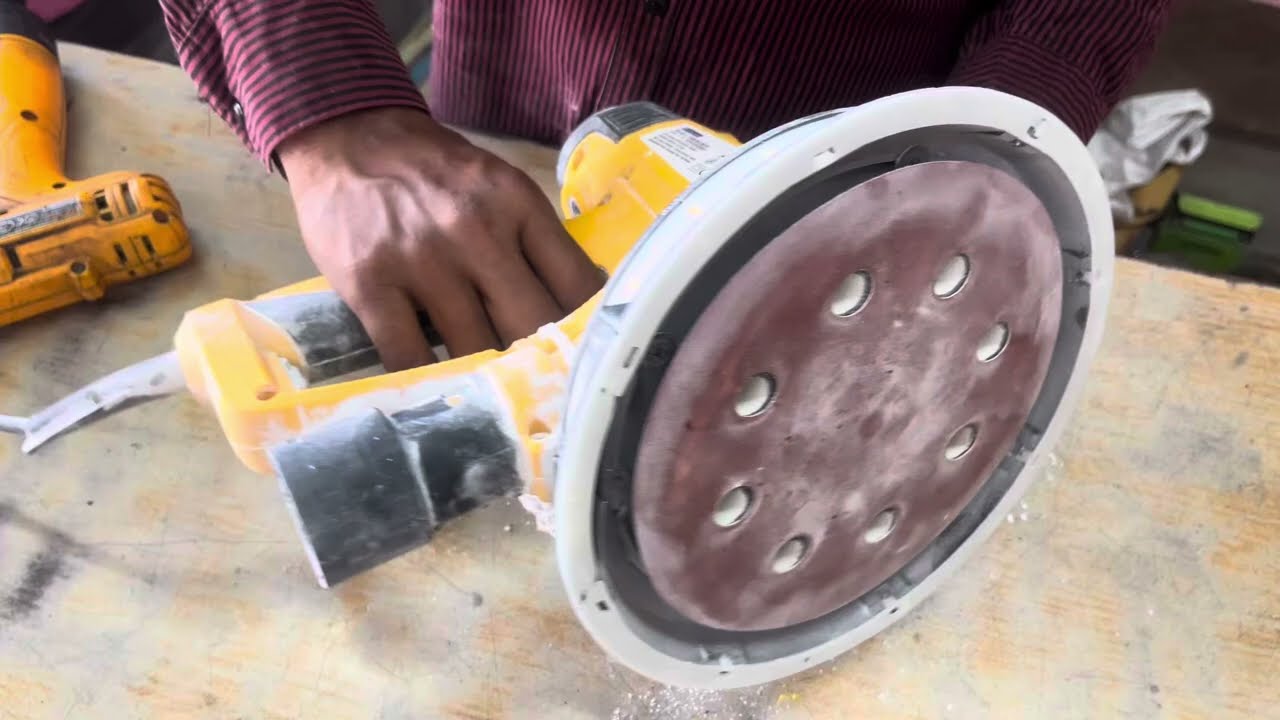 Asian paints wall putty sanding machine is कलर पेंटिंग मशीन #diy #2025