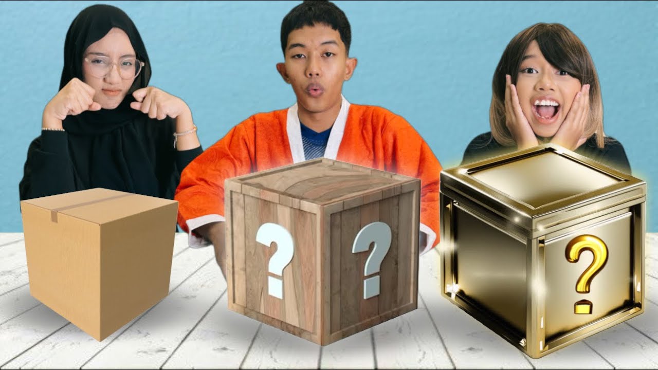 ADIK CARI KOTAK MISTERI TERSEMBUNYI DI RUMAH ABANG!
