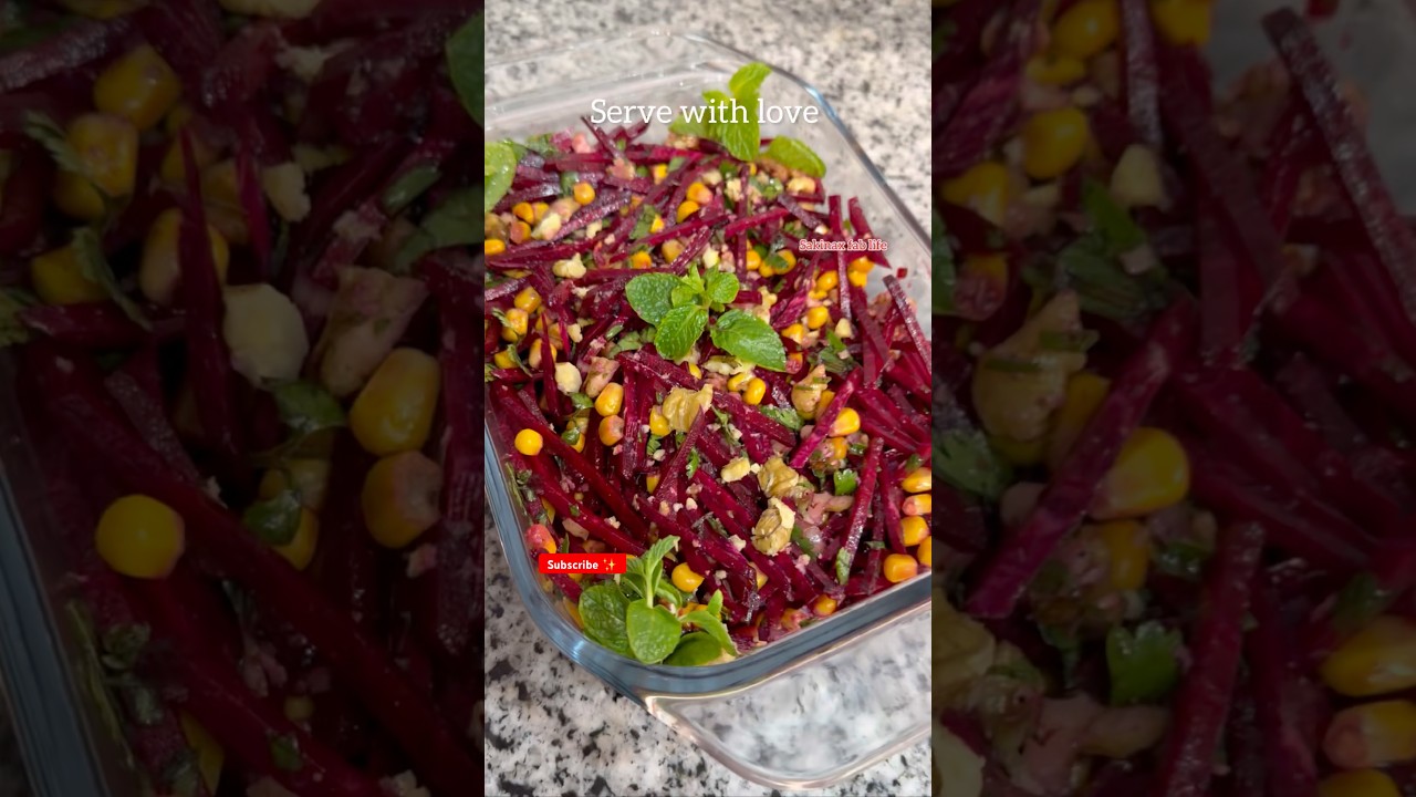 Healthy beetroot salad🥗