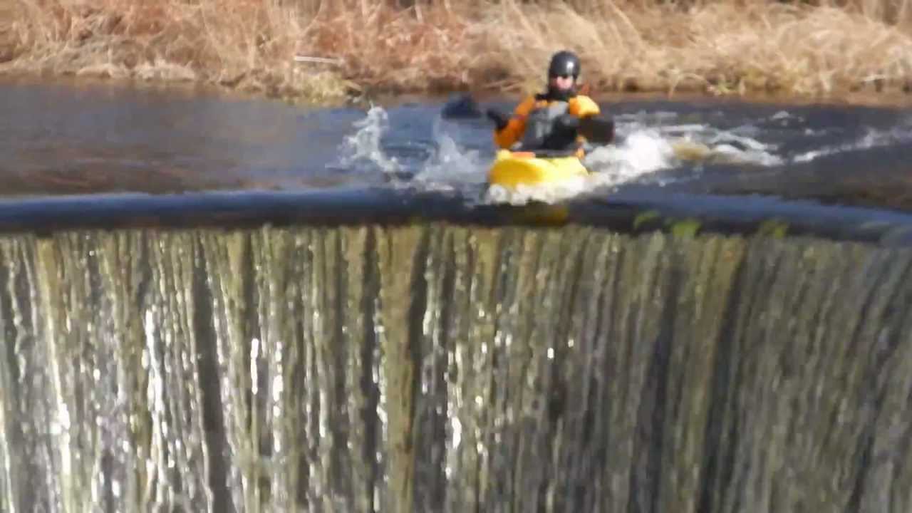 Rhode Island Whitewater 5 ~ Action Paddling Horseshoe Falls