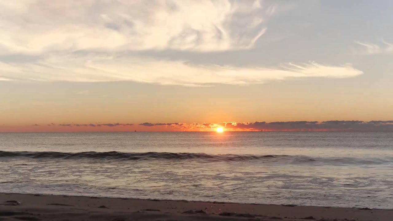 2013 Avon NJ sunrise time lapse 25 FPS 1080p