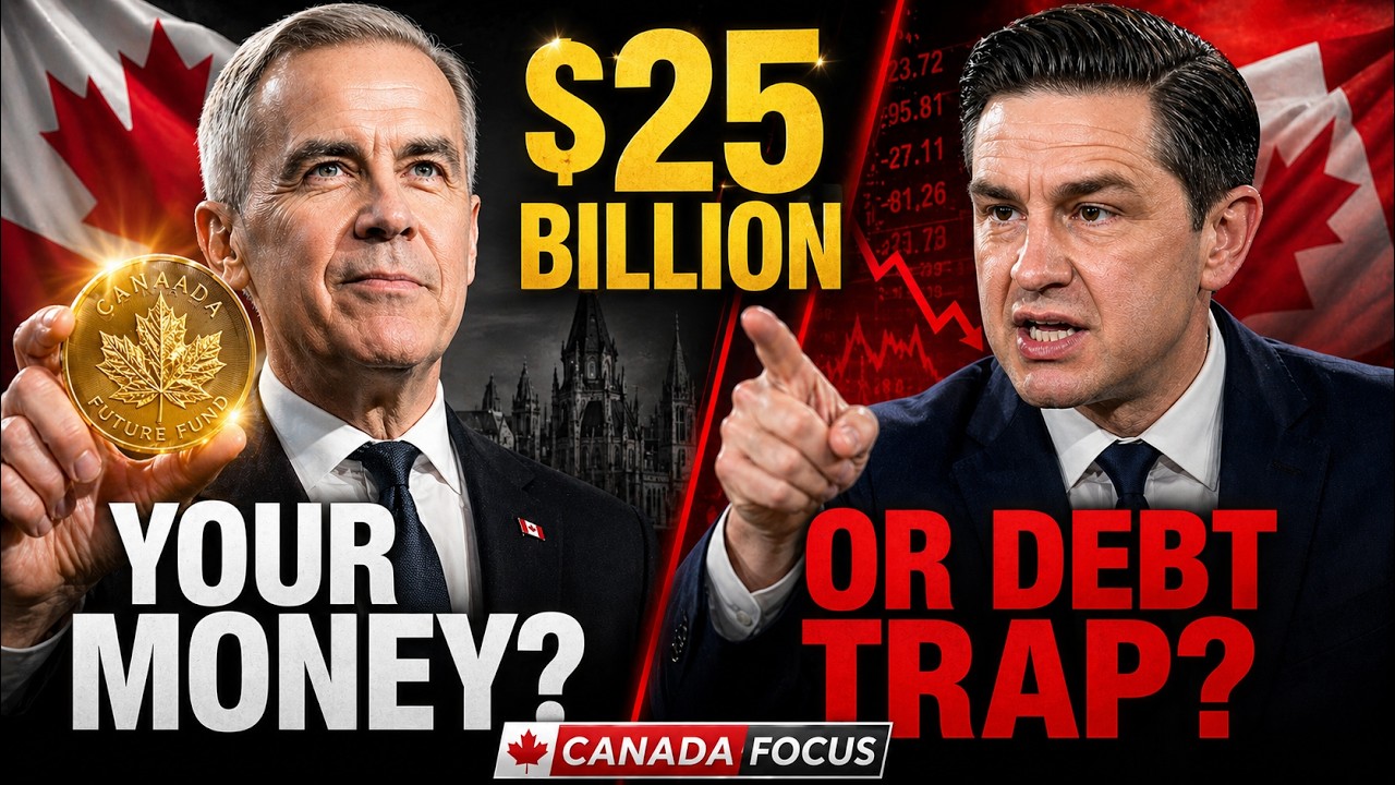 Your Money or Just Another Debt Trap -Poilievre Calls Carney's $25B Fund a Lie| Canada Focus