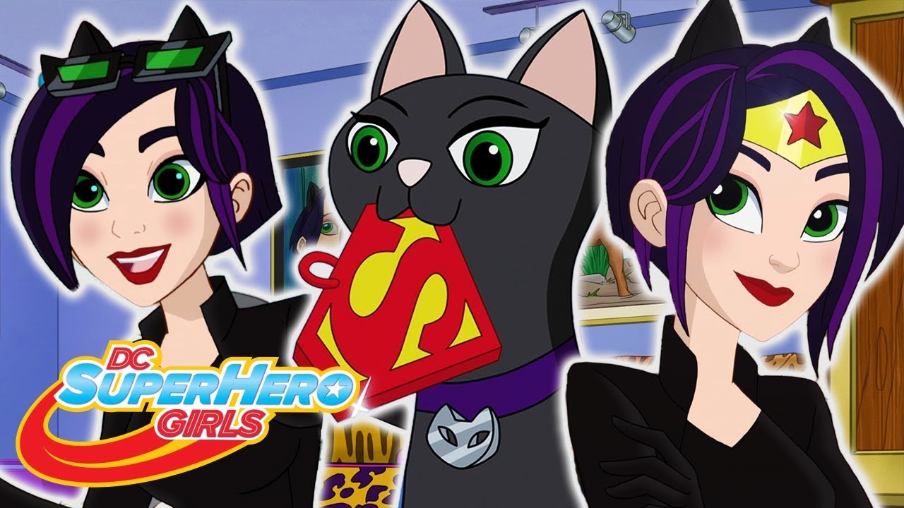 Лучшие эпизоды с Женщиной-Кошкой | DC Super Hero Girls Россия