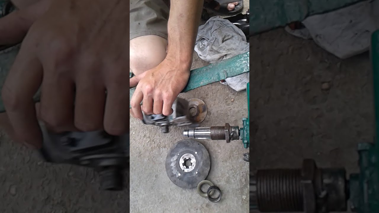 переделка в полный привод мотоблока!