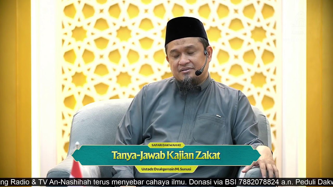 Tanya-Jawab Kajian Zakat - Ustadz Dzulqarnain M. Sunusi