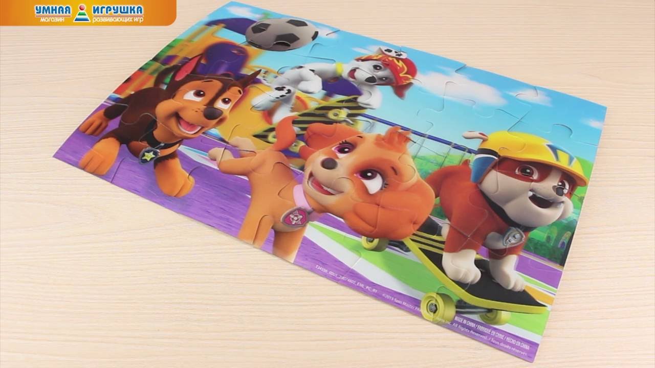 Пазл &laquo;Щенячий патруль&raquo; (Paw Patrol) с эффектом 3D