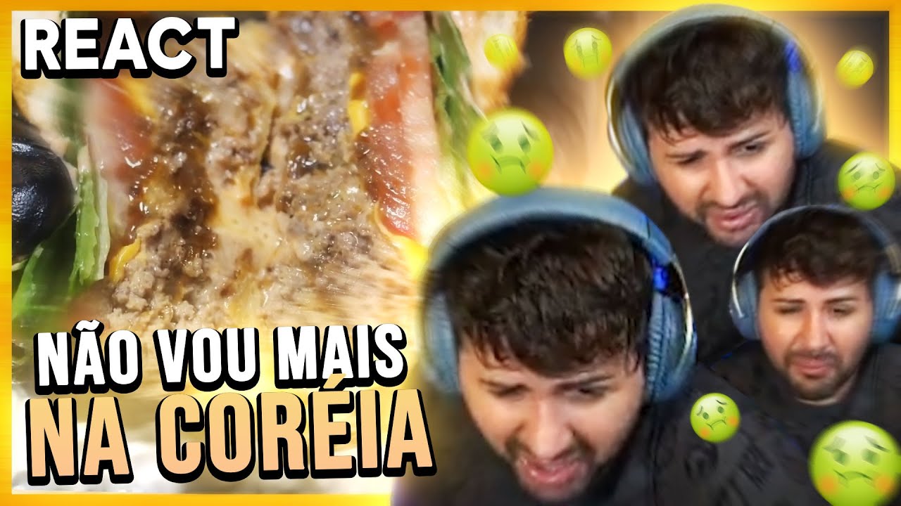 NÃO VOU MAIS NA COREIA! 😡| React - Samira Close