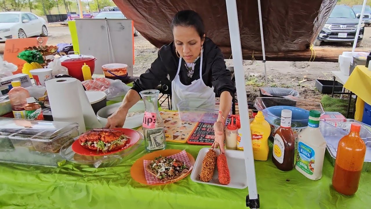 La Pulga de CREADORES DE CONTENIDO en Austin Texas, Rica Comida por Gente Muy amable Parte #2.