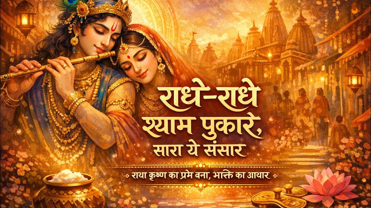Radhe Krishna Ki Prem Katha || Jo Ki App Ke Man Ko Moh Le || Jai Shree Krishna 🫸🫷Song.