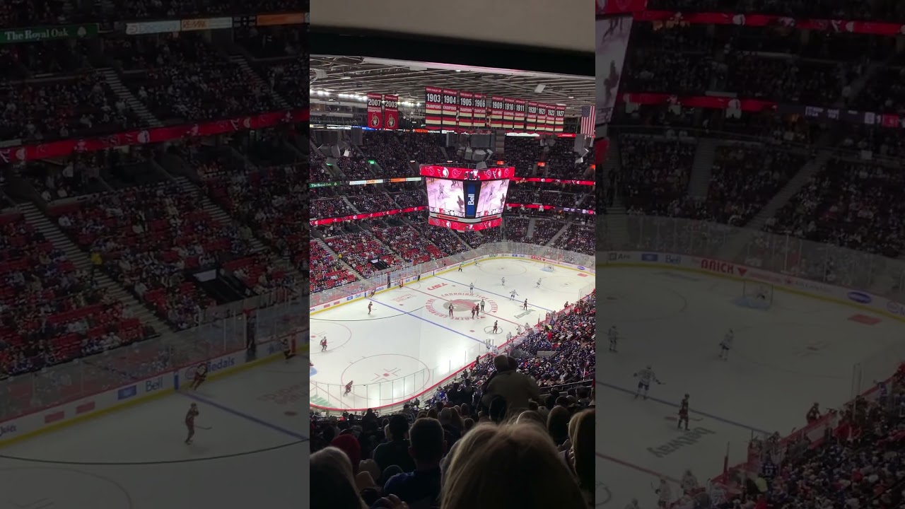 POV: Toronto Maple Leafs vs Ottawa Senators Warmups at Canadian Tire Centre #leafs #hockey #nhl