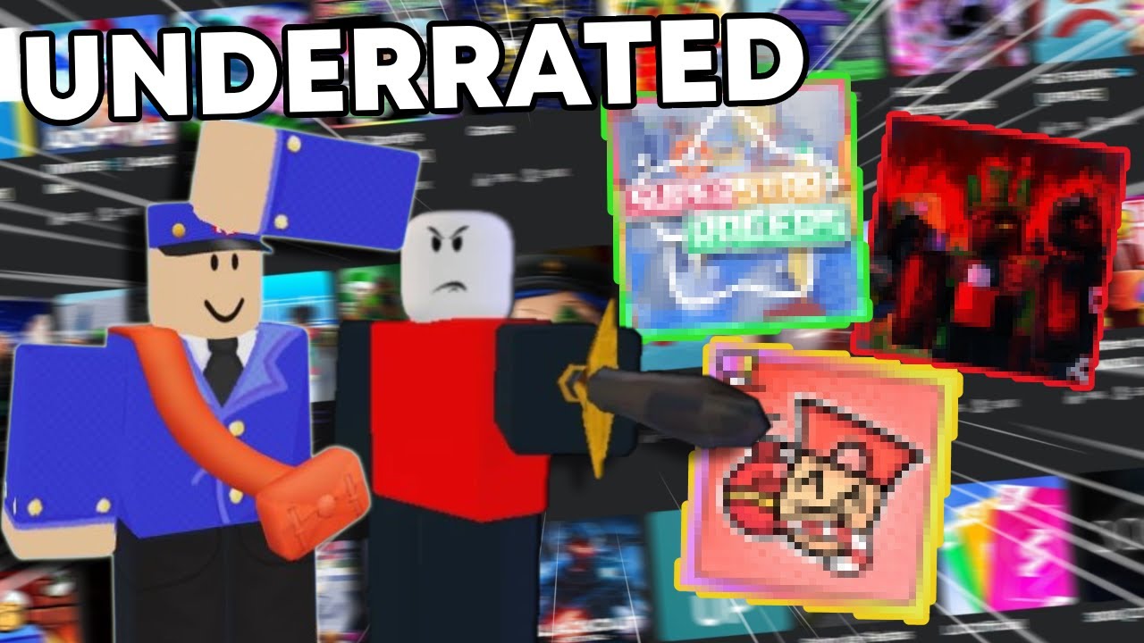 4 UNDERRATED Roblox Games to PLAY