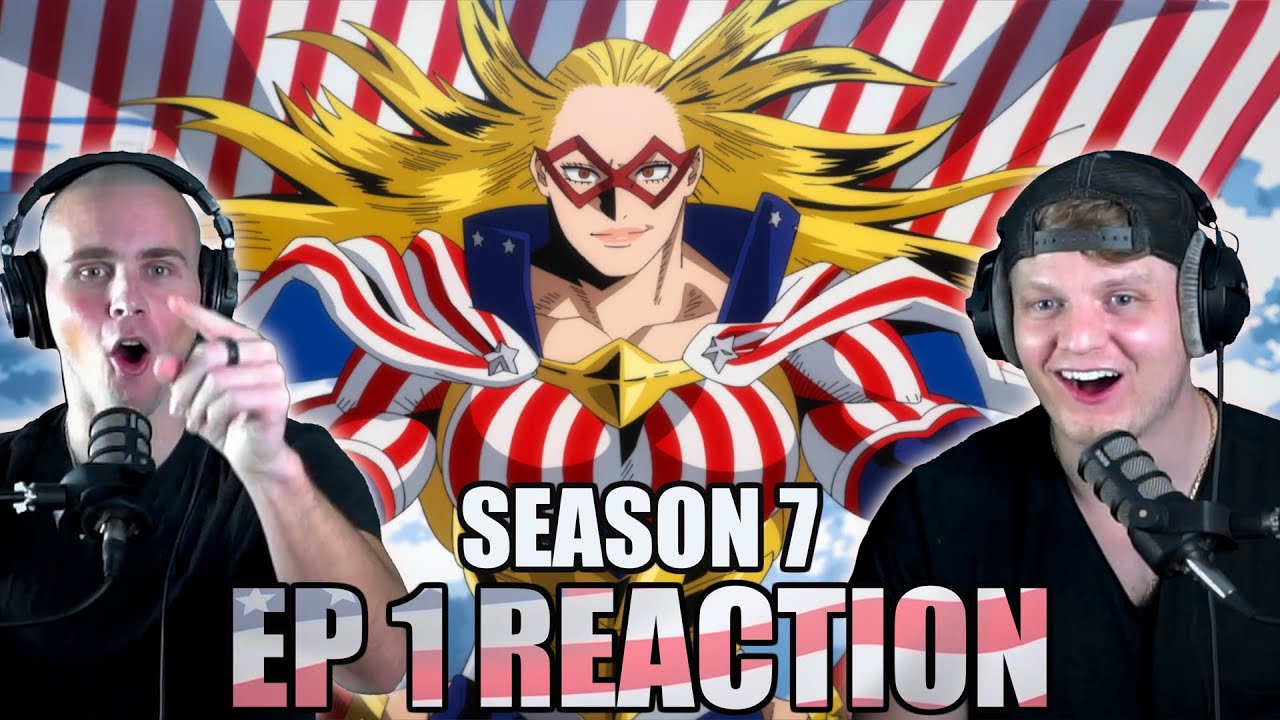 My Hero Academia Season 7 Episode 1 + OPENING REACTION! | Anime OP REACTION!