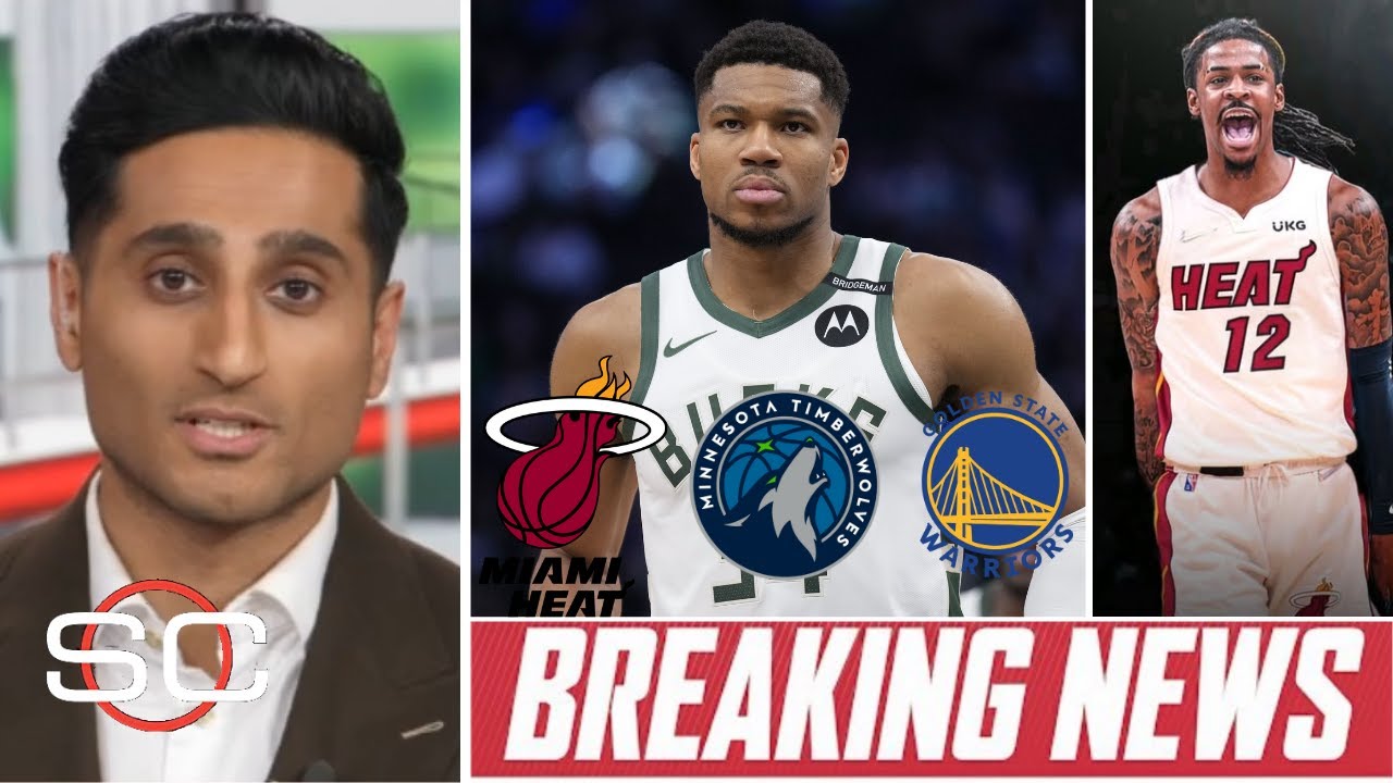 Shams has LATEST on Giannis and NBA trade deadline: Heat, Wolves or Warriors? - Ja Morant to Miami?