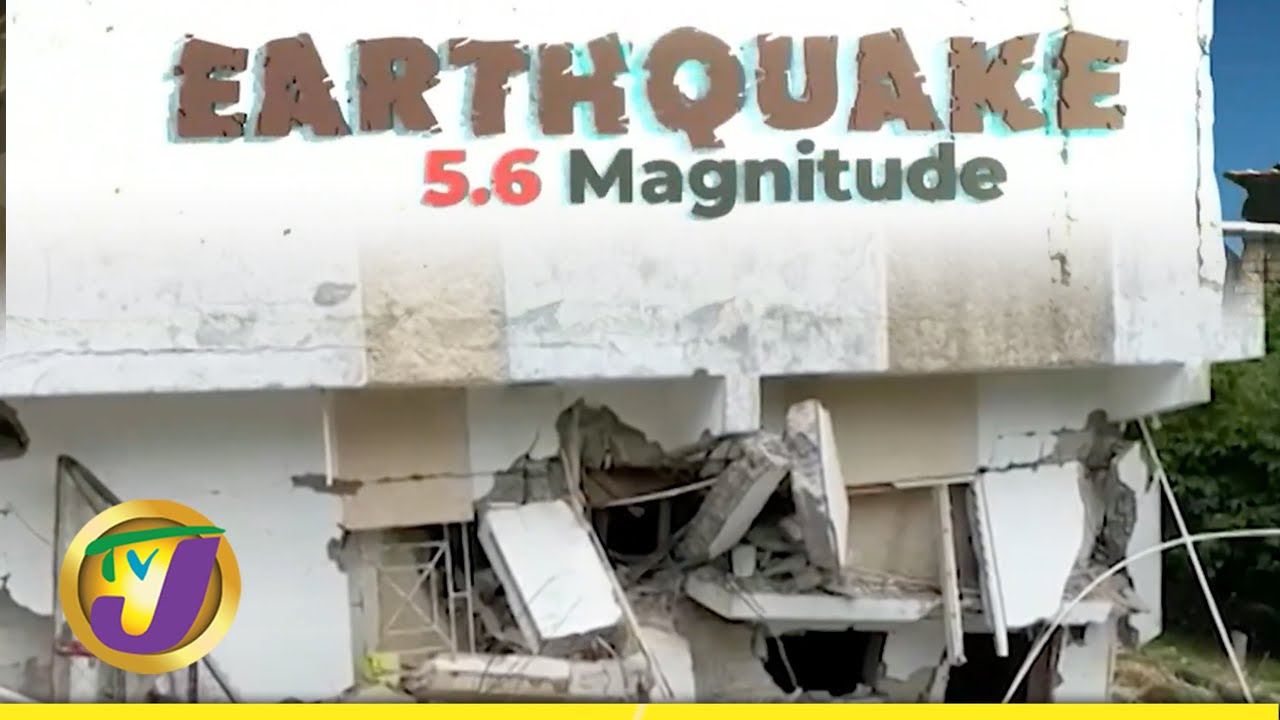 5.6 Magnitude Earthquake Rocks Jamaica - Panic, Chaos & Destruction | TVJ News