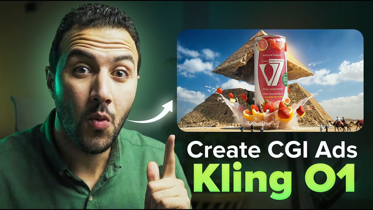 How to create CGI Ads using Kling O1 - Nano banana of the Videos! 🔥