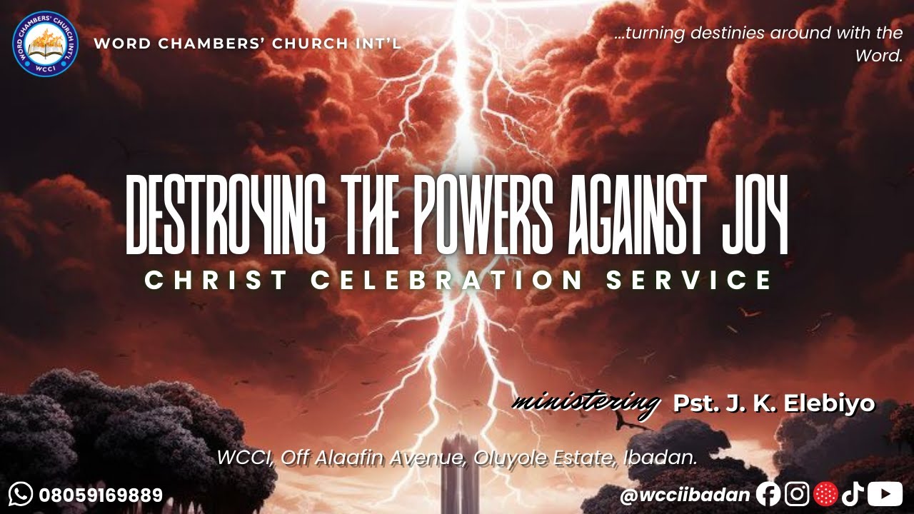 SUNDAY || CHRIST CELEBRATION SERVICE || JANUARY 18,  2026.
