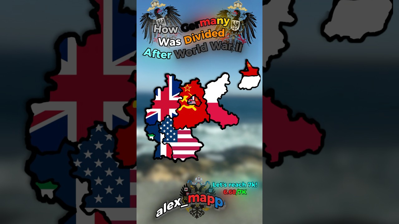 How Germany Was Divided After World War 2… 
