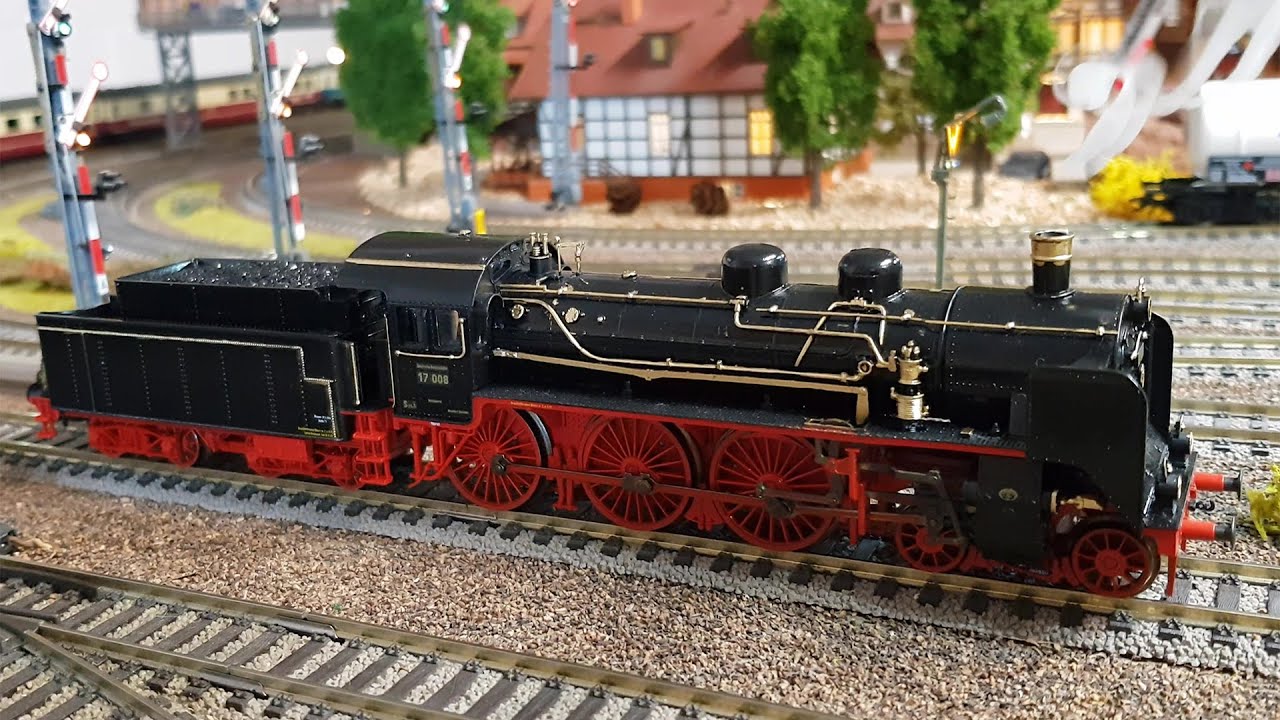 Modellbahn H0 Dampflok, Museumslok BR 17 008 Trix 25170