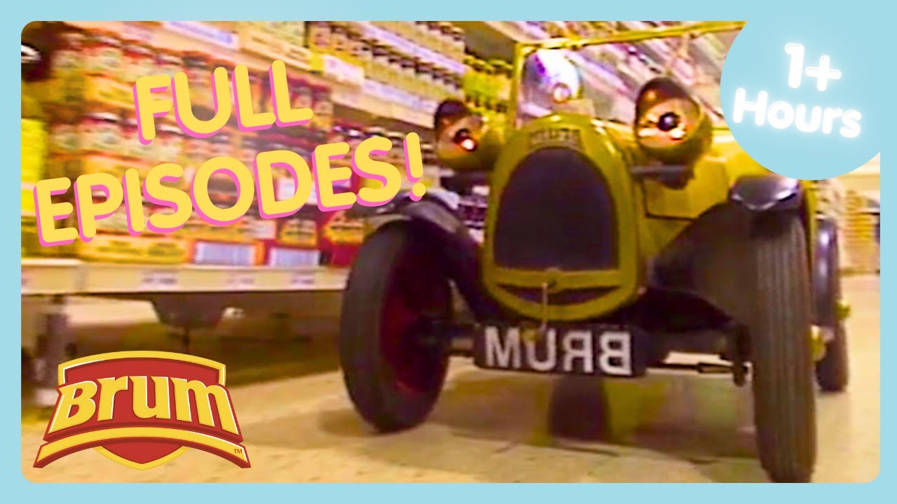 BRUM CLASSIC SHOW FULL EPISODES 🤩 | Fun Programme For Kids | WildBrain Zigzag