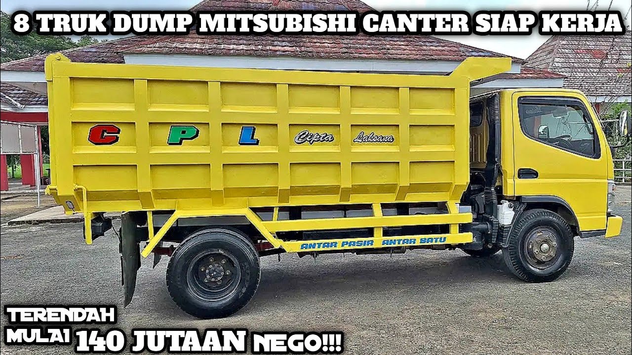 HARGA TRUK DUMP MITSUBISHI CANTER BEKAS MULAI 140 JUTAAN NEGO || UPDATE TERBARU 2024 || JUAL BELI
