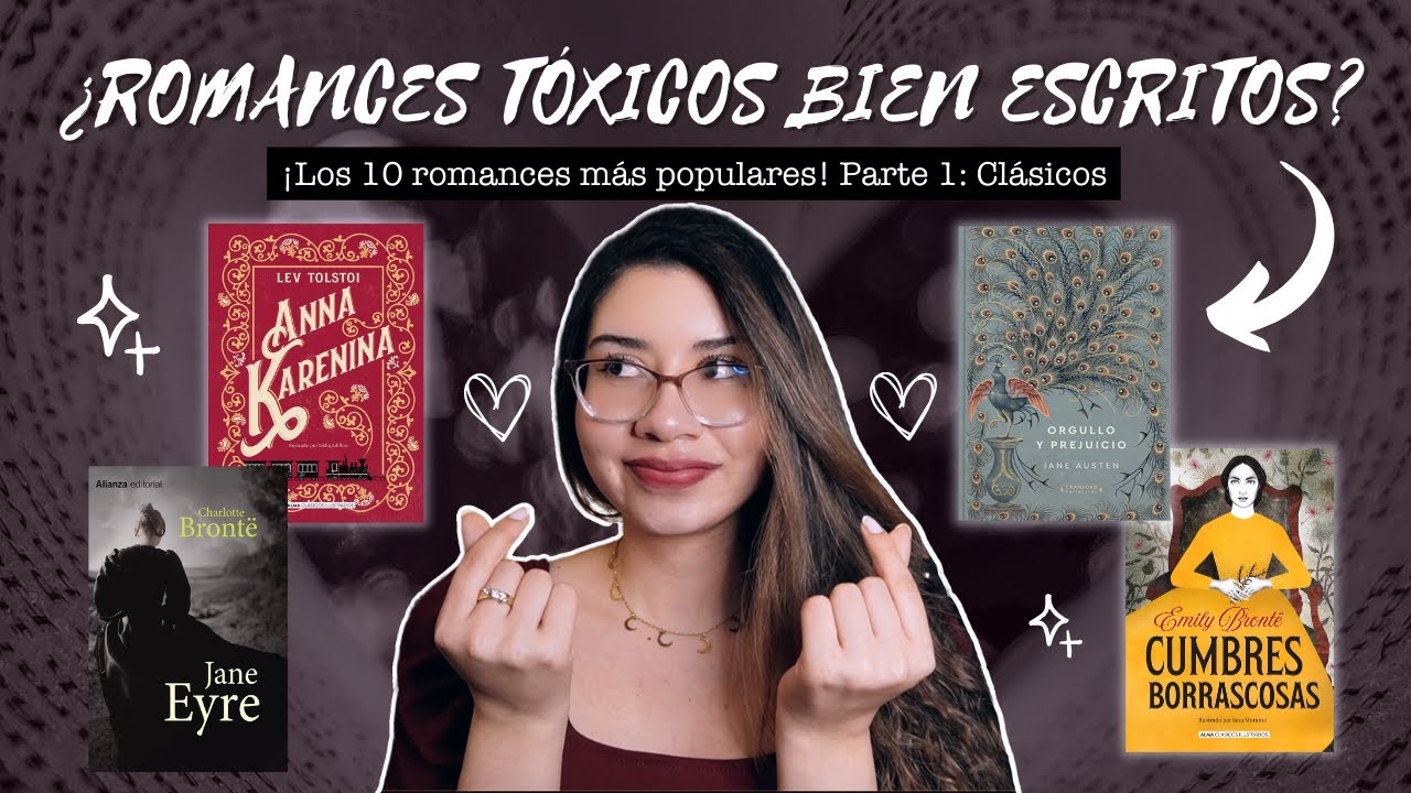 Leí los 10 ROMANCES MÁS POPULARES ♥️ ¿Valen la pena? Parte 1: Clásicos | Arcade's Books