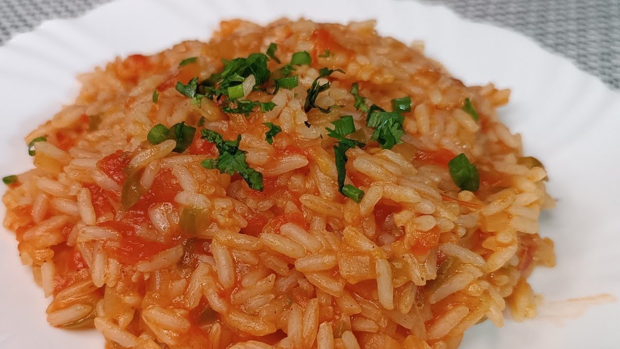 Arroz de Tomate, chique, fácil e saboroso!
