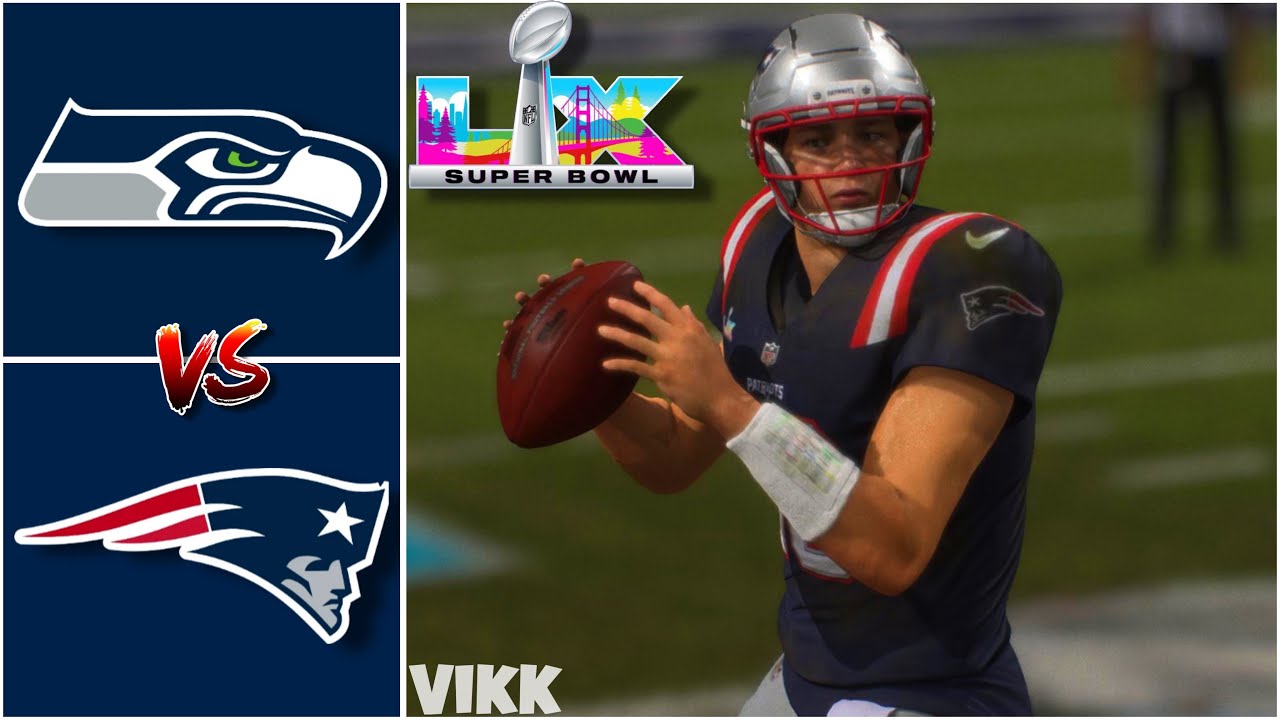 Super Bowl LX Simulation: Patriots vs. Seahawks | Madden 26