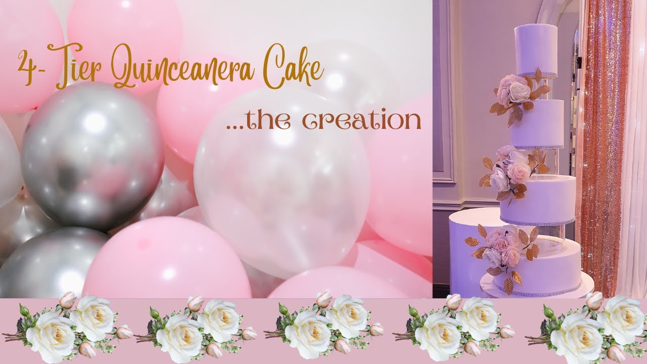 My 4-Tier Quinceañera Cake - Part 5 (Final Pt): Delivery, Stacking & Set-Up at the Venue