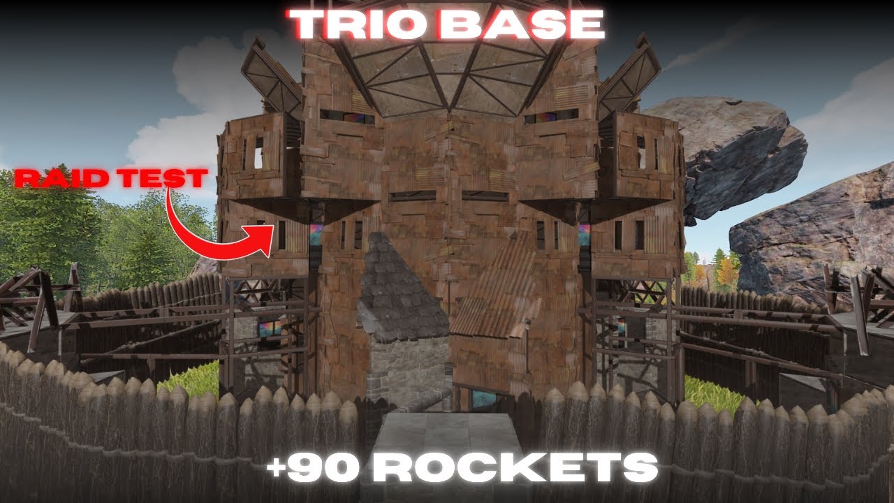 Trio Base l 90 rockets l Best bunker duo