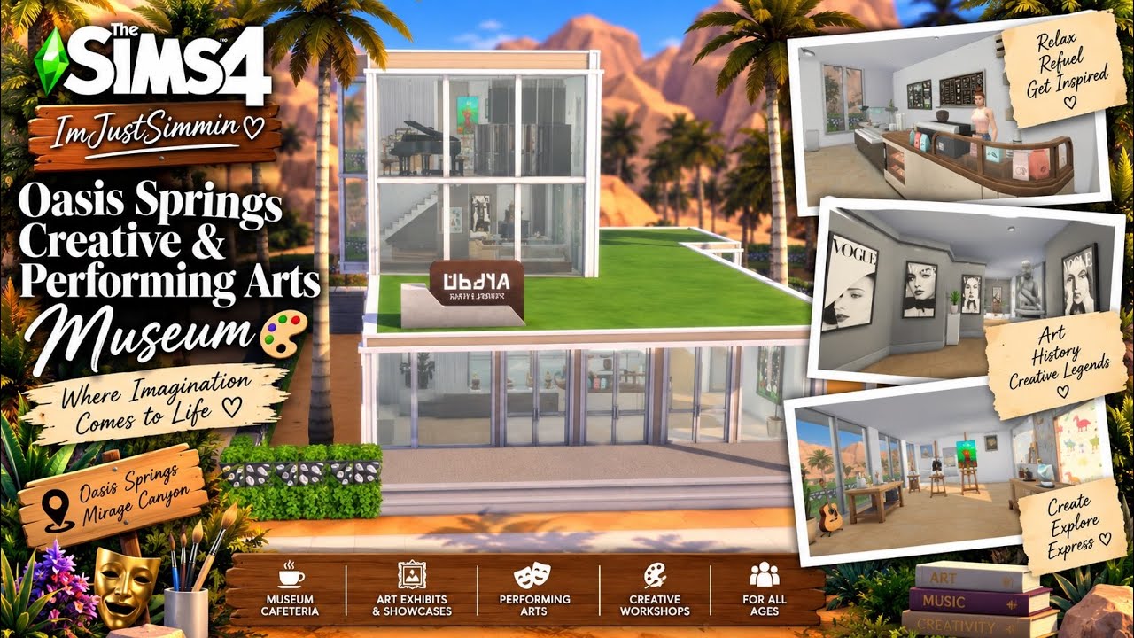 The Sims 4 Oasis Springs Makeover Part 16!